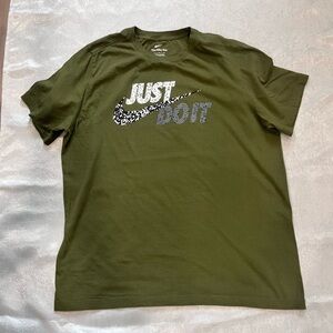 Hunter Green Adult Unisex Nike Tee